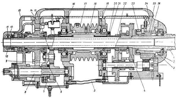 Передня бабка токарно-гвинторізного верстата 1Е61МТ Передня бабка токарно-гвинторізного верстата 1Е61МТ